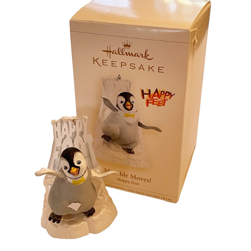 Hallmark Keepsake Ornament 2006 Mumble Moves! Happy Feet‎ Penguin Christmas NEW